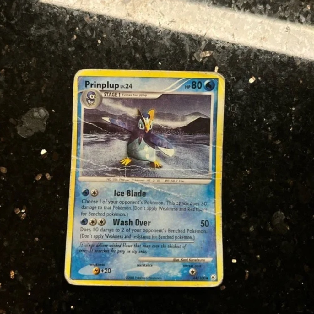 Pokémon Card Prinplup 44/100 Majestic Dawn Set